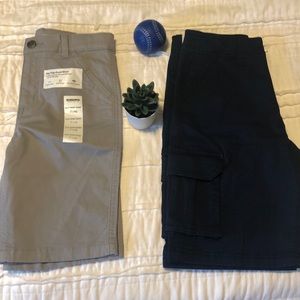 Boys shorts size 7 (two pair)